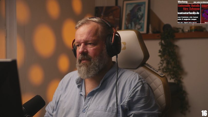 Torben beim Streamen